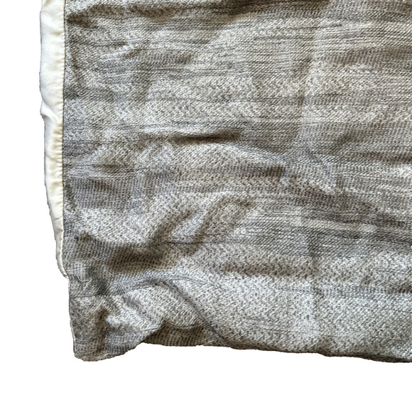 West Elm Euro Sham 26" Silky Tencel Striated in Elm Pillow Case - Picture 2 of 7